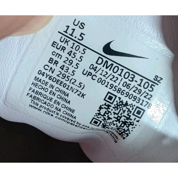 Nike Air Jordan ADG 4 Pure Platinum White Cement DM0103-105 Golf Shoes Sz 11.5 - Picture 13 of 13